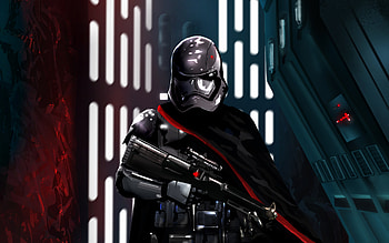 Captain phasma, star wars, soldier, art HD wallpaper
