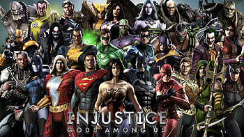 Logo, Injustice: Gods Among Us HD wallpaper