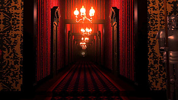 A short preview of the Endless Hallway sequence from my Digital recreation of the Haunted Mansion HD wallpaper