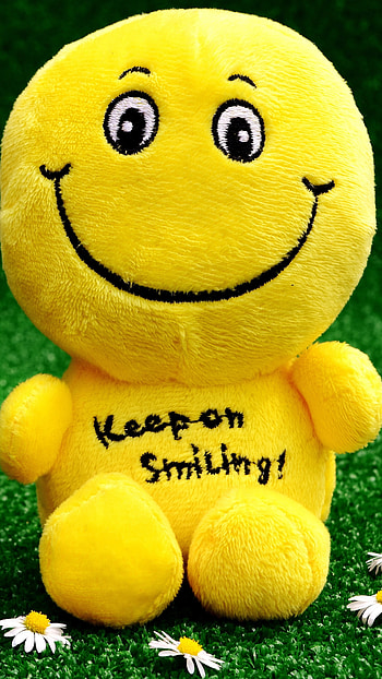 Smile Wale, Smiley Toy, happy HD phone wallpaper