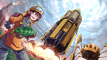 Factorio Rocket Launch, video game, Factorio HD wallpaper