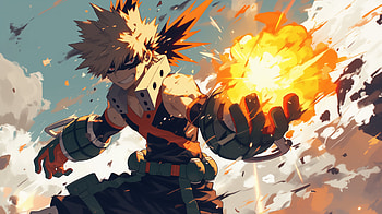 Katsuki Bakugou - My Hero Academia, Anime, My Hero Academia, Katsuki Bakugou HD wallpaper
