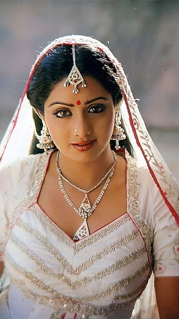 Sreedevi, bollywood actress, vintage HD phone wallpaper