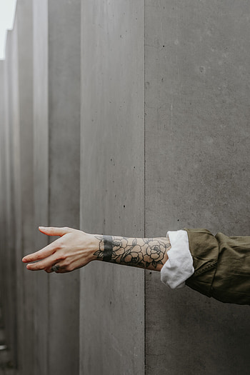 Hand, Miscellanea, Miscellaneous, Minimalism, Wall, Tattoo HD phone wallpaper