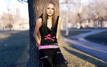 Avril Lavinge Rock, avril-lavinge, singer, music, girls HD wallpaper
