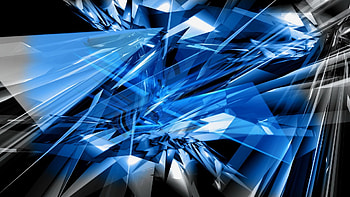 Apple logo Â· Cool Blue HD wallpaper