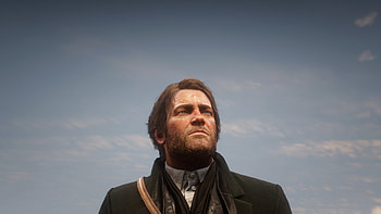 Red Dead Redemption 2 - Lost in thoughts, Arthur Morgan, video game, Red Dead Redemption 2 HD wallpaper