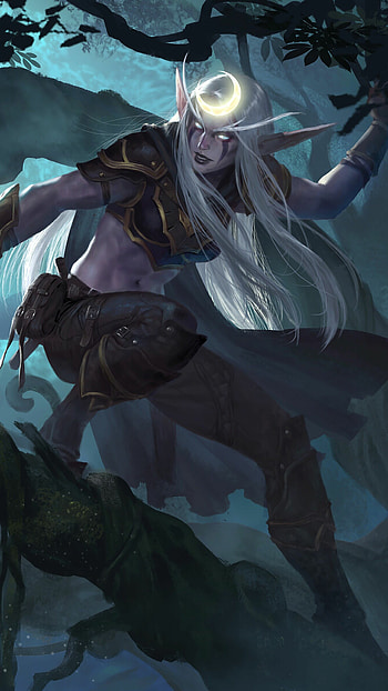 elf beauty, Elvish elegance, Ethereal enchantment, Captivating allure HD phone wallpaper