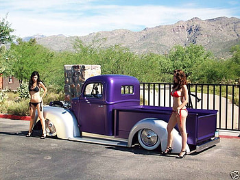Lowrider Truck, sexy, classic, model, babes HD wallpaper