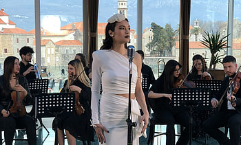 Vladana, Montenegro entrant, Symphonic version, Eurovision 2022 HD wallpaper