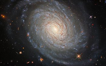 Spiral Galaxy, space, stars, galaxy, spiral, gas HD wallpaper