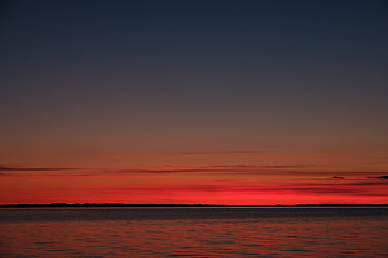 Nature, Water, Sunset, Sky, Twilight, Horizon, Dusk HD wallpaper