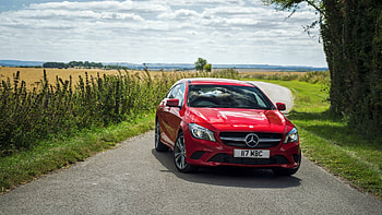 Mercedes Benz CLA X117, mercedes-benz, cars, red HD wallpaper