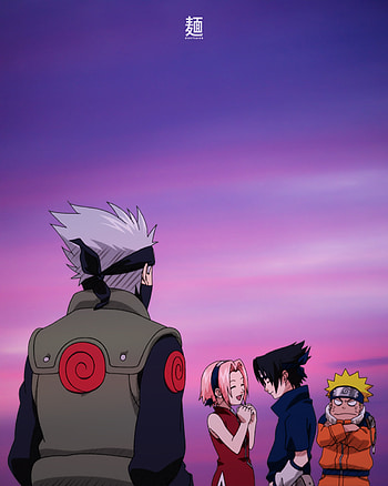 naruto, kakshi, sasuke, sakura, team 7 HD phone wallpaper