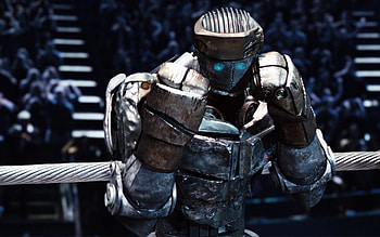 Real Steel film, Atom robot, High-definition , Futuristic setting HD wallpaper