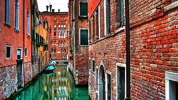 Building, Italy, , House, Canal, Venice HD wallpaper