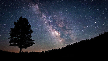 Milky Way on Earth - iBackground HD wallpaper