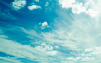 Blue Sky With Cloud High Resolution HD wallpaper