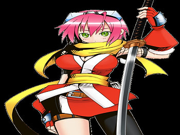 go ninja go, videogame, sword, video game, ninja, women, girl, female HD wallpaper