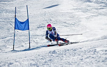 Gray ski board, sport, skiing, water HD wallpaper