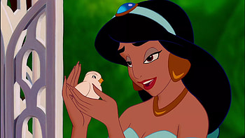 Disney princess profiles, Jasmine from Aladdin, Rotoscopers HD wallpaper
