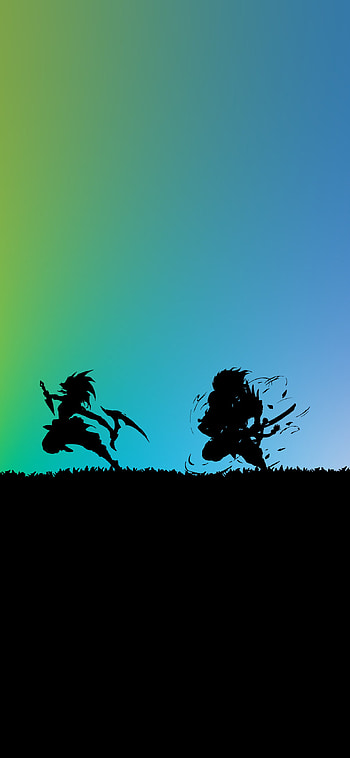 Akali , Minimalistic design, League of Legends, Mobile HD phone wallpaper