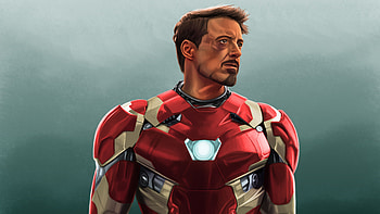 Robert Downery JR Iron Man Art, iron-man, superheroes, artwork HD wallpaper