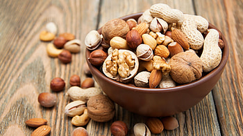 Walnuts (Food), Nut lover's delight, High definition, Close-up view HD wallpaper