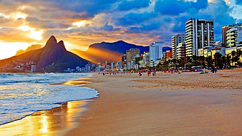 Rio de Janeiro, Travels, Copacabana beach, Stunning backgrounds HD wallpaper