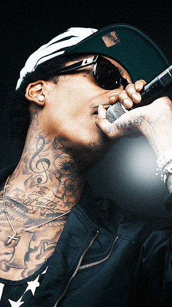 Wiz Khalifa, 2018, Background HD phone wallpaper