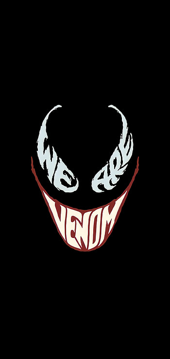 Venom, jaw, symbol HD phone wallpaper