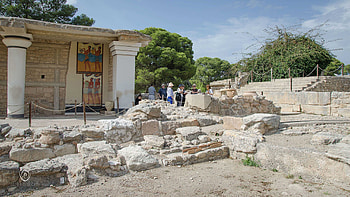 Minoan palace architecture, Elissos Crete blog, Architectural wonders, Ancient design HD wallpaper