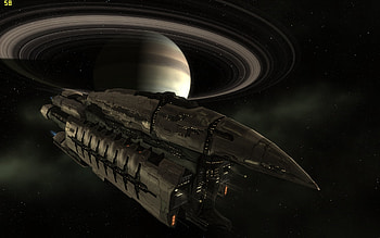 Amarr Abaddon, EVE Online HD wallpaper