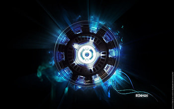 Iron Man Chest Piece HD wallpaper