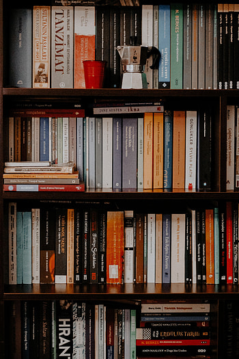 Books, Nature, Glass, Kettle, Teapot, Library, Shelves HD phone wallpaper