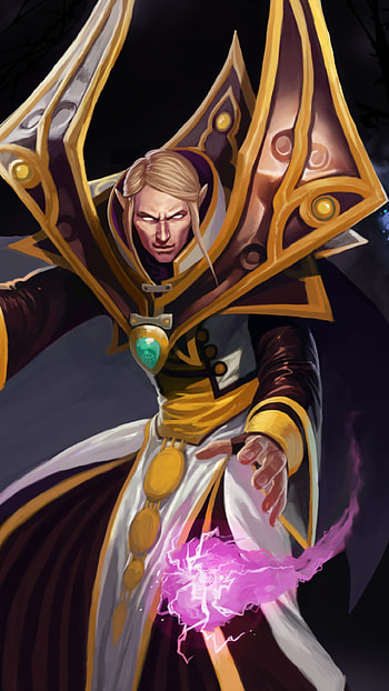 Invoker, Dota 2, Invok bunker, Powerful abilities HD phone wallpaper