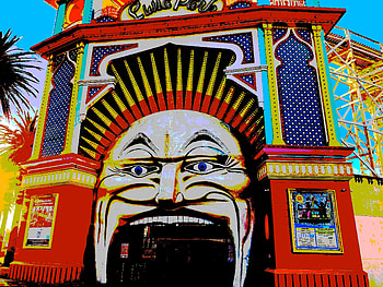 Luna Park St Kilda, Beach, Summer, Fun, Amusement Park HD wallpaper