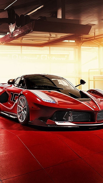 Car, Red Sports Car HD phone wallpaper