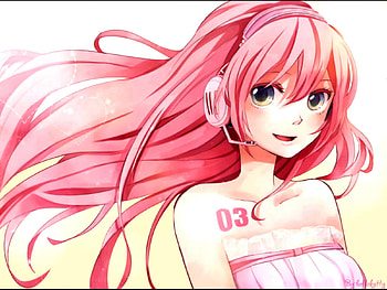 Megurine Luka, blue, luka, awesome, song, heads, cute, vocaloid, dress, beauty, nice, music, vocaloids, aqua eyes, happy, program, model, smile, girl, headset, aqua, beautiful, pink hair, diva, pink, anime, pretty, cool, megurine, idol, virtual, micro HD wallpaper
