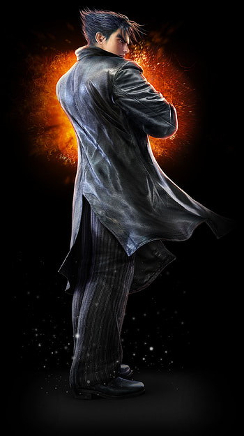 Kazama Jin, Tekken, Anime board, Fighter design HD phone wallpaper