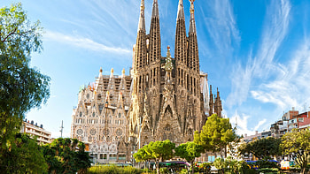Sagrada Familia, Spain HD wallpaper
