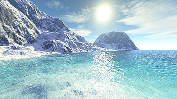 Lagoon, Blue paradise, , Crystal clear waters HD wallpaper