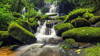 Waterfall, landscape, Waterfalls, nature, rivers HD wallpaper