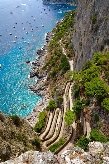 Capri Island, Afghan explorer, Cultural immersion, Local traditions HD phone wallpaper