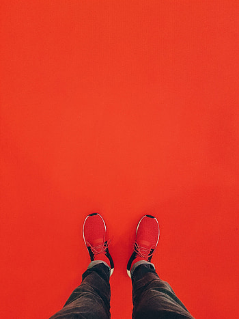 Legs, Sneakers, Minimalism HD phone wallpaper
