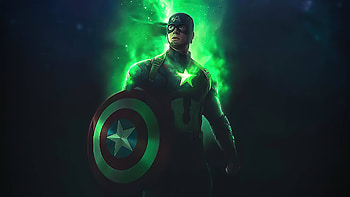 Captain America Time Stone , captain-america, superheroes, artwork, artist HD wallpaper