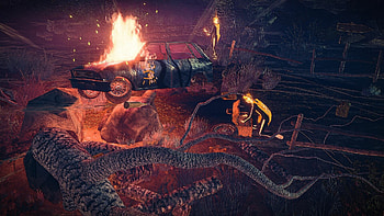 Children of the Sun Game – Fiery Wasteland Scene, video game, Children of the Sun HD wallpaper