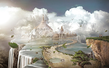 Edge Of World, world, digital-universe HD wallpaper