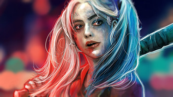 Harley Quinn Paint Art, harley-quinn, artist, artwork, digital-art, deviantart HD wallpaper