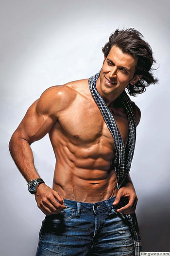 Hrithik Roshan Six Pack, Hrithik Roshan Body HD phone wallpaper